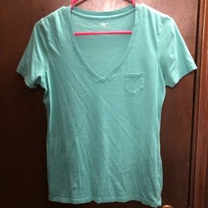 V neck short sleeve t-shirt